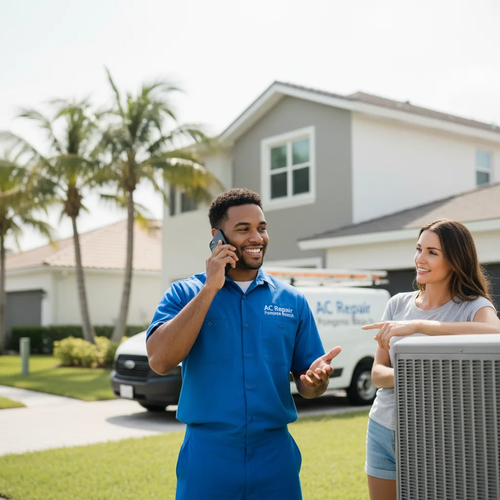 AC Repair Pompano Beach customer support in Bayville